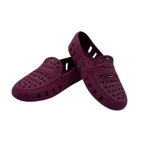 Floafers Kids Maroon Slip On Water Shoes Perforated Summer Playcore SZ 13 Fall